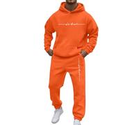 2 Pezzi Tuta Uomo Sportiva Completa LOS ANGELES Firmate Invernale Tuta da Ginnastica due Pezzi Giacca e Pantaloni con Tasche Y2k Tute Complete Invernali Traspirante Corsa Abbigliamento Streetwear,2025