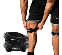 2 Pezzi Tutore Ginocchio, Tutore Ginocchio Rotula, Fascia Ginocchio Regolabile, Ginocchiera Rotulea per Supporto Articolare, Ginocchiera Sportiva per Basket, Corsa, Maglioni, Escursionismo, Calcio