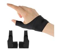 2 Pezzi Tutore Pollice Destro Sinistro,Polsiera per Tendinite Polso Tutore Pollice,Elastico Tutore per Rizoartrosi Mano Guanto Supporto Polso e Pollice Tendinite Polsiera Compressione,per Dito Benda