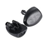 2 Pezzi Ugelli Lavavetri Auto per Peugeot 206 407 2004-2010, Plastica Ugello Tergicristallo Parabrezza Anteriore Getti Lavaggio Parti Ricambio