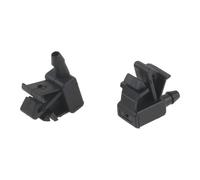 2 Pezzi Ugelli Lavavetri Auto per Peugeot Partner 2008-2018, Plastica Ugello Tergicristallo Parabrezza Anteriore Getti Lavaggio Parti Ricambio