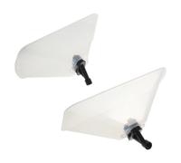 2 Pezzi Ugello Spruzzatore Doppio M14x1.5 in Plastica con Protezione | Schermo Rimovibile a Sgancio Rapido, Gocce Ultrafini e Copertura Uniforme, per Orti e Vento