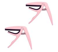 2 pezzi Ukulele Capo Ukulele Morsetto Ukulele Accessori Ukulele Quick Change Capo per Chitarre, Ukulele, Banjo, Mandolino