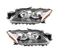 2 pezzi Una coppia compatibile for Mazda CX-7 CX7 2007-2014 Paraurti anteriore Faro anteriore Faro anteriore Faro anteriore(1Pair Xenon)