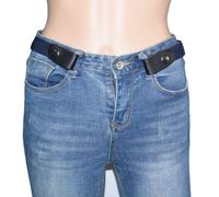2 pezzi unisex elastica fibbia per jeans