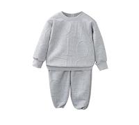 2 Pezzi Unisex Set di Felpe Ragazzi Felpa con Cappuccio per Ragazzo E Bambine Maniche Lunghe Girocollo Primavera Sportiva Completo Moda Manica Lunga Jogging,la Casa,Scuola, Spesa