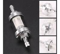 2 Pezzi Universale Cromo Petrolio Greggio Motore Inline 5/16 Pollici 8mm