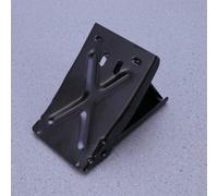 2 pezzi Universale Nero Car Styling Metal Stop Control Tyre Triangle Pad Anti