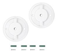 2 pezzi universale Smart Camera montaggio a parete per TP-LINK TL70 C210 IPC40 IPC4 IPC40C TPC42EW accessori Tapo C200 bianco 55 cm con vite