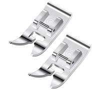 2 Pezzi Universali per Macchine Da Cucire Multiuso Piedino Dritto A Zig-Zag, Accessorio Multifunzione Adatto per Tutte Le Macchine Da Cucire Singer Brother Janome E Babylock Con Gambo Basso