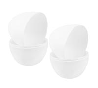 2 Pezzi Uova di Pasqua Riempibili Giganti in Plastica Bianca | Riutilizzabili per Giochi e Feste, Adatte a Insegnanti e Organizzatori, per Sticker e Pittura