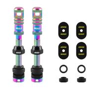 2 pezzi valvola aria tubeless per bicicletta 45 mm per pneumatici da