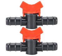 2 Pezzi Valvole Aria per Acquario, Valvola Regolatrice del Flusso Acqua a Senso Unico Regolabile in Plastica, Regolatore del Flusso Acqua per Acquari, Regolatore Acqua per Acquari (14mm)