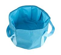 2 pezzi vasca for piedi pieghevole for a bagno a secchio grande contenitore multifunzione a bacino for esterni Per Piedi(Blue)