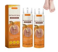 2 pezzi veleno d'api riparazione unghie spray difesa unghie rinforzante cuticole, riparazione unghie siero per unghie e unghie dei piedi, migliora l'aspetto
