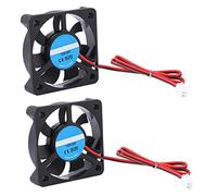 2 Pezzi Ventola di Raffreddamento per Stampante 3D Accessori per Stampanti 3D FAI DA TE 5010 Ventola di Raffreddamento 2 Pin 12V 4000-6500 RPM 30dB 8-14CFM