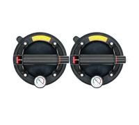 2 pezzi ventose a vuoto da 21 cm di diametro for piastrelle in granito e vetro, sollevamento manuale, capacità carico 220 kg, ventosa pesante 8 pollici per il sollevamento(Air valve type 2PCS)