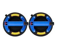 2 pezzi ventose a vuoto da 21 cm di diametro for piastrelle in granito e vetro, sollevamento manuale, capacità di carico di 220 kg, ventosa pesante(Type 3 Blue 2PCS)