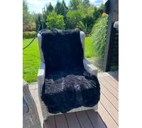 2 Pezzi vera pelle di montone fodera per divano o sedia Elegante rivestimento