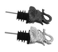 2 pezzi versatore per vino: beccuccio versatore aeratore per vino a forma di