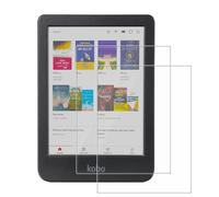 [2 Pezzi] Vetro Temperato Pellicola per Kobo Clara BW/Clara Colour 6", Anti Graffio, 2.5D, 0.3mm 9H Durezza, Ultra-Clear, Anti-Bolla, Caso Amichevole, Ultra Resistente