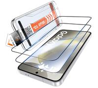 2 Pezzi Vetro Temperato per Samsung Galaxy S25/S24 Rimozione Automatica Della