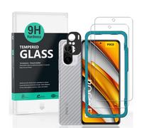 2 Pezzi Vetro Temperato per Xiaomi Poco F3/Redmi K40/K40 Pro con 1 Pezzo