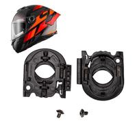 2 Pezzi Visiera Casco Protezione Base Alta Performance Ricambi Easy Istallazione