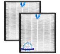 (2 Pezzi) Vital 100S Filtri di Ricambio Compatibili con Purificatore d'aria LEVOIT Vital 100S, LAP-V102S-WEU, Filtro HEPA Vital 100S H13, Filtri a Carbone Attivo 3 in 1, Sostituiscono #Vital 100S-RF