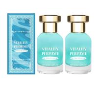 2 pezzi Vitalità Profumo Gusto, profumo naturale fresco e duraturo Leggero, coppie di profumo Ambience data partner, aumentare il profumo personale con note marine rinfrescanti
