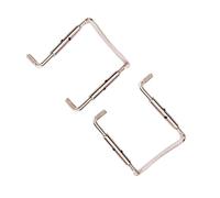 2 Pezzi Vite per Mentoniera Violino 4/4 in Metallo Argento | Ricambio per Violino, Installazione Semplice, Lunga Durata, Prestazioni Elevate, Accessorio per Strumenti a Quattro Quarti