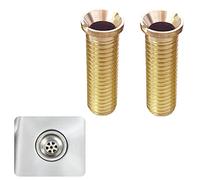 2 Pezzi Viti Del Cestello Del Lavello 39Mm Rame Viti Fissaggio Cestello Lavell Cucina Filtro a Cestello Valvole Vite da Piletta per Della Valvola Di Scarico Da 1,5 "e 3,5", Scarico Della Cucina