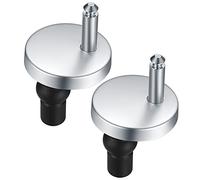 2 pezzi viti per sedile del water, cerniera per copriwater fissaggio coperchio WC in acciaio inox parti di riparazione accessori