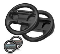 2 Pezzi Volanti per Nintendo Switch 2, Volante da Corsa Joy-Con Switch2 Ruote da Corsa Volante per Nintendo Switch 2 Interruttore Volante da Corsa per Mario Kart 8 Deluxe