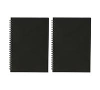 2 pezzi vuoti Spirali Notebook Diario Cancelleria Blocco note Copertina Morbida Sketch Book per Note Schizzi Diario Copertina Morbida Sketch Book Agenda Giornaliera Spirali