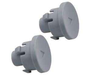 2 pezzi WE04X24719 Pulsante di avviamento compatibile con Hotpoint GE sostituisce 4587500 AP6034220 PS11766637