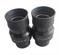 2 pezzi WF10X-24mm WF10X/24MM Oculare a campo largo per binocolo