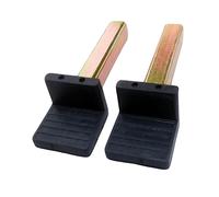 2 pezzi Wheels Lift Stand Gancs Support Rack Antislip Iron