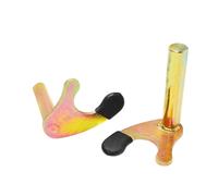 2 pezzi Wheels Lift Stand Gancs Support Rack Antislip Iron