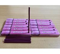 2 pezzi x 120 bastoncini ROSE Gulab Dhoop bastoncini di incenso lunghi 4 poll...