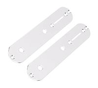 2 pezzi Yootones piastra di controllo 32 mm compatibile con parti di ricambio per chitarra elettrica Fender Tele Telecaster (argento)