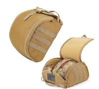 2 Pezzi Zaino da Combattimento D'assalto Molle per Sport All'aria Aperta, Gilet Tattico, Accessorio, Zaino Mimetico, Borsa per Casco(T)