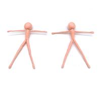 2 Pezzo 15CM Cornici Per Il Corpo in Feltro Prefabbricate Per Rendere Più Facili Fate, Mummie, Gnomi, Alieni - Feltro Kit Per Principianti, Lana Per Feltro Regalo Per Mamma, Nonna