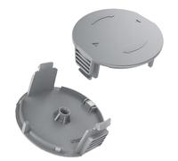 2 Pezzo Cappucci a Rocchetto,Copertura Bobina Ricambio per Decespugliatore,Copri Bobina,Decespugliatore Copertura Bobina Ricambio,Compatibile con Bosch 18V-26 e taglio universale 18V-260