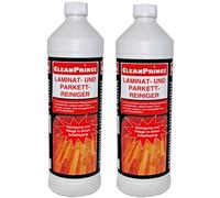 2 Pezzo Detergente Laminato À 1 Litro Korkpflege Parquet Pulitore