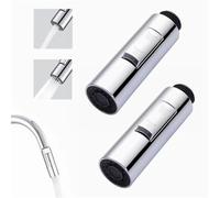 2 pezzo Doccetta per Lavandino Cucina Bagno, Ricambi Doccetta Cucina Testa di Spruzzo del Rubinetto della Cucina, Rubinetto Doccetta Estraibile Universale per Lavello da Cucina G 1/2 inch 2 Modalità