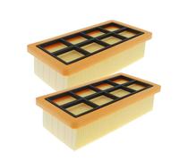 2 pezzo Filtro plissettato piatto per Karcher AD 4 Premium Filter KFI 7420