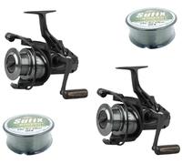 2 Pezzo Okuma Aventa Da 6000 Bf Mulinello Corsa Libera Prezzo Coppia Pesca Alle