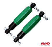 2 Pezzo Radstossdämpfer Set Rimorchio Verde Ammortizzatore Alko 900/