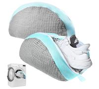 2 pezzo Sacchetto Scarpe Lavatrice, Pulizia profonda appena aggiornata sacchetti per lavare scarpe in lavatrice,Riutilizzabile e robusto sacchetti scarpe lavatrice per scarpe sportive, da tennis, ecc.